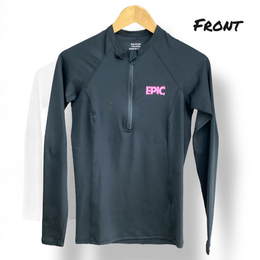 EPIC LONG SLEEVES RASH GUARD WITH ZIPPER