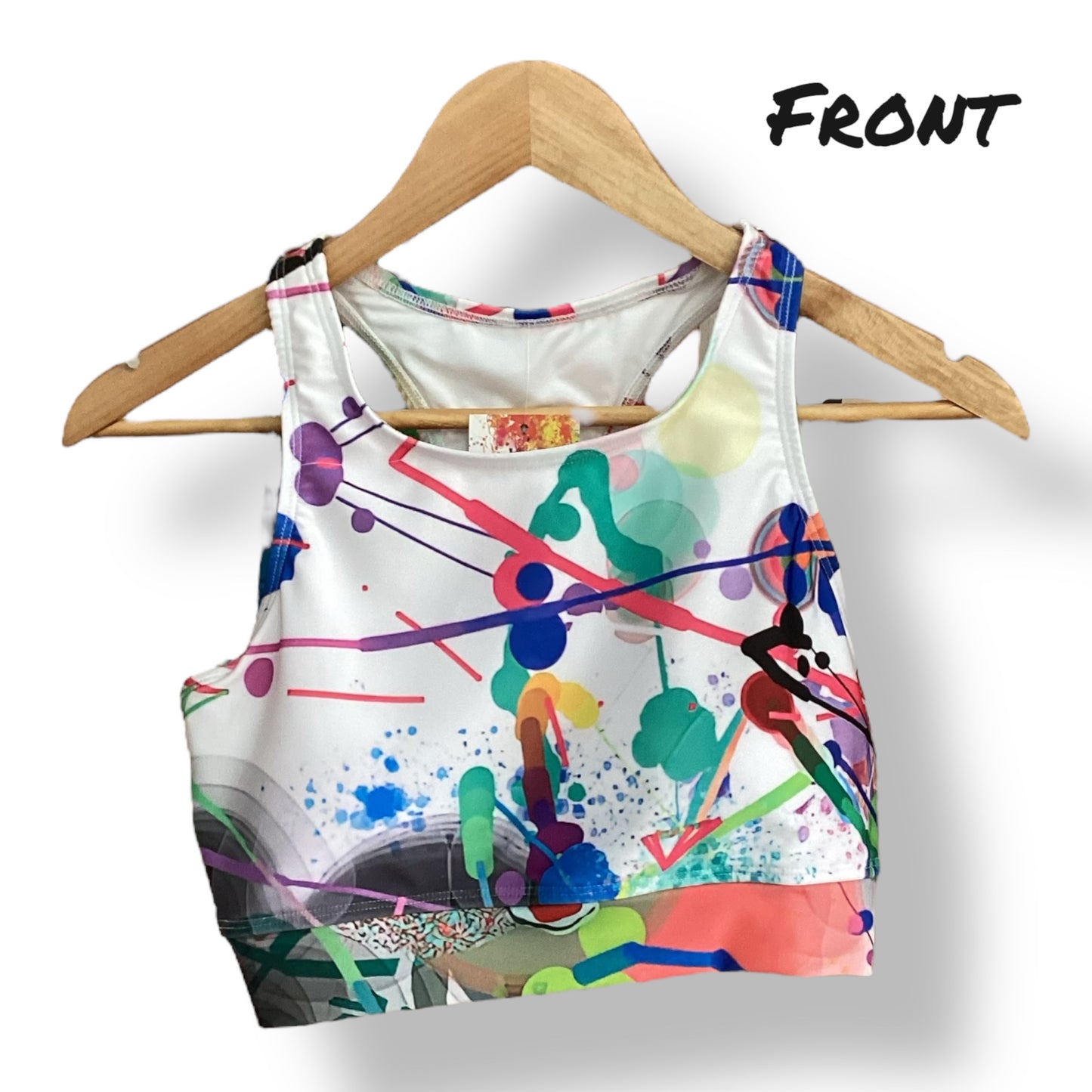 TOPS ABSTRACT ART & FASHION ATHLEISURE COLLECTION