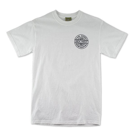 T-SHIRT SEXWAX PINSTRIPE WHITE